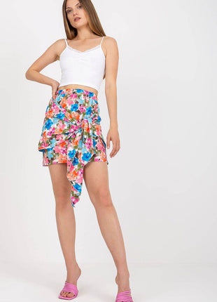 Mini Pencil Skirt with Decorative Front Binding - MimiStylez