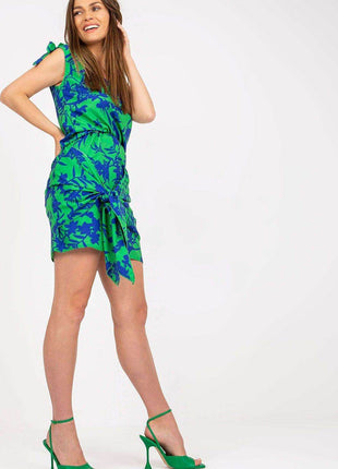 Mini Pencil Skirt with Decorative Front Binding - MimiStylez