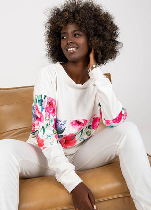 Two-Piece Lounge Set with Sweatshirt and Pants - MimiStylez