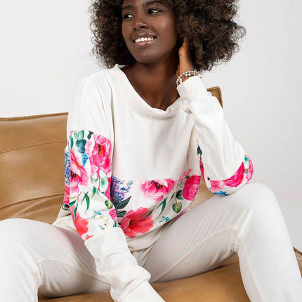 Two-Piece Lounge Set with Sweatshirt and Pants - MimiStylez