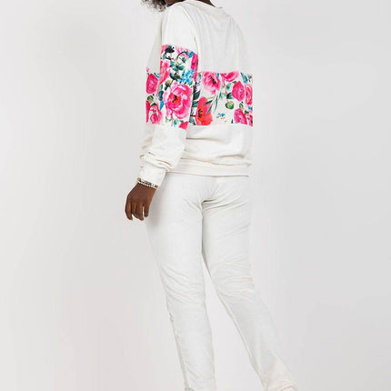 Two-Piece Lounge Set with Sweatshirt and Pants - MimiStylez