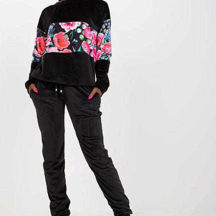 Two-Piece Lounge Set with Sweatshirt and Pants - MimiStylez