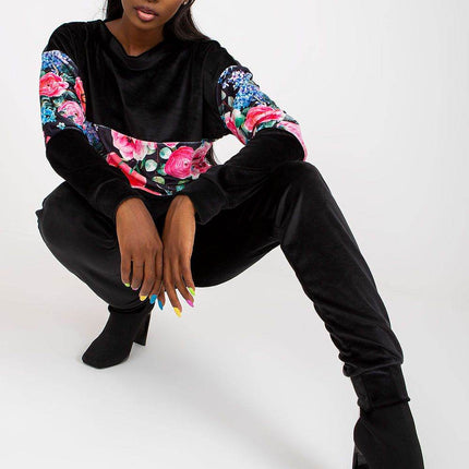 Two-Piece Lounge Set with Sweatshirt and Pants - MimiStylez