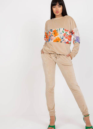 Two-Piece Lounge Set with Sweatshirt and Pants - MimiStylez