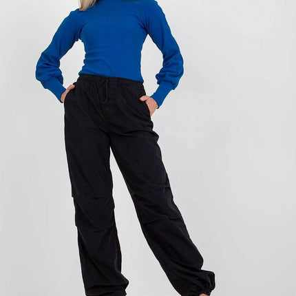 Ribbed Long Sleeve Blouse with Wide Cuffs - MimiStylez