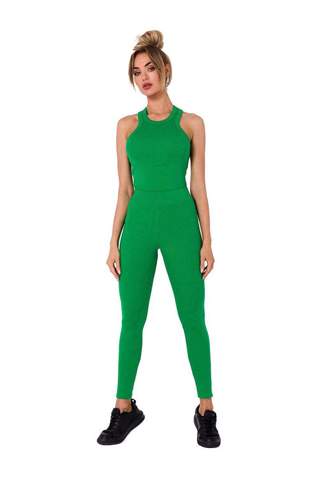 Ribbed Knit Cotton Leggings – Everyday Comfort and Style - MimiStylez