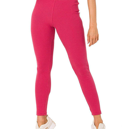 Ribbed Knit Cotton Leggings – Everyday Comfort and Style - MimiStylez