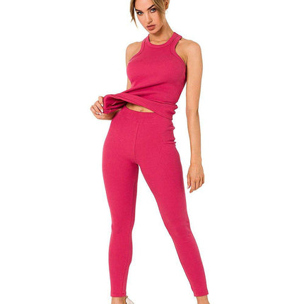 Ribbed Knit Cotton Leggings – Everyday Comfort and Style - MimiStylez