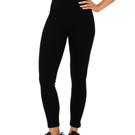 Ribbed Knit Cotton Leggings – Everyday Comfort and Style - MimiStylez