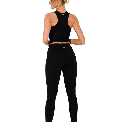 Ribbed Knit Cotton Leggings – Everyday Comfort and Style - MimiStylez