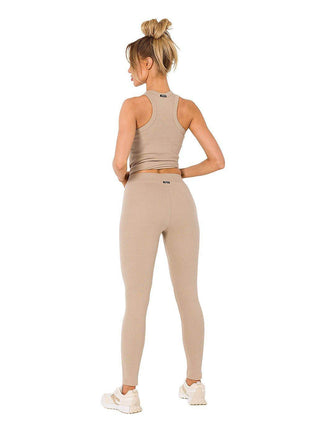 Ribbed Knit Cotton Leggings – Everyday Comfort and Style - MimiStylez