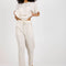 Lightweight Co-Ord Summer Set with Blouse and Tie-Waist Pants - MimiStylez