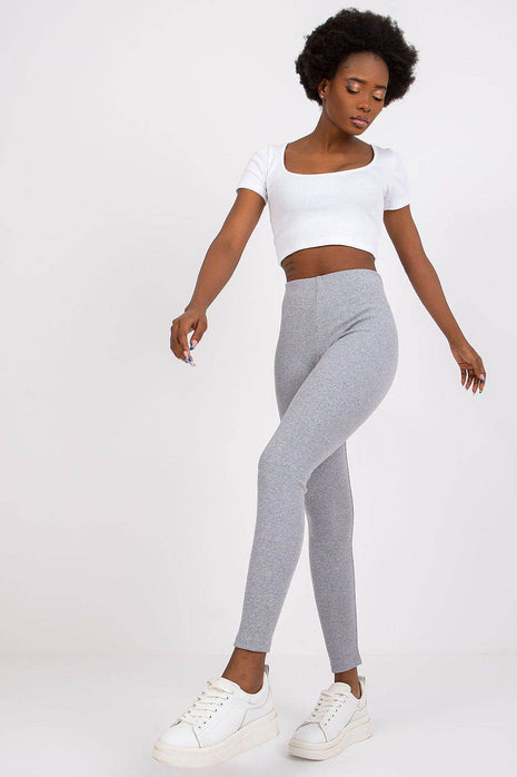 Women’s Ribbed Striped Leggings – Versatile Everyday & Sporty Style - MimiStylez