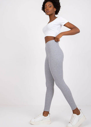 Women’s Ribbed Striped Leggings – Versatile Everyday & Sporty Style - MimiStylez