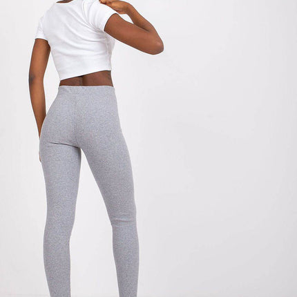Women’s Ribbed Striped Leggings – Versatile Everyday & Sporty Style - MimiStylez