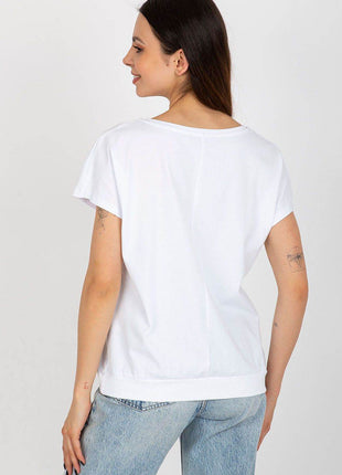 Printed Cotton T-Shirt with Classic Fit - MimiStylez