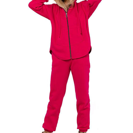 Knitted Cotton Jogger Sweatpants with Elastic Waistband and Side Pockets - MimiStylez