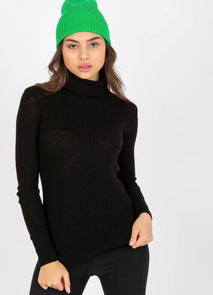 Classic Ribbed Knit Turtleneck – Long Sleeve & Casual Fit - MimiStylez
