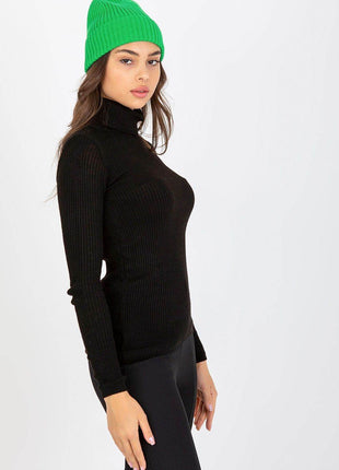 Classic Ribbed Knit Turtleneck – Long Sleeve & Casual Fit - MimiStylez