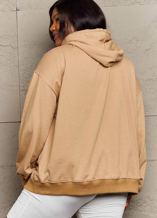 Simply Love Simply Love Full Size Butterfly Graphic Dropped Shoulder Hoodie - MimiStylez