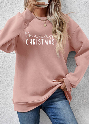 MERRY CHRISTMAS Dropped Shoulder Sweatshirt - MimiStylez