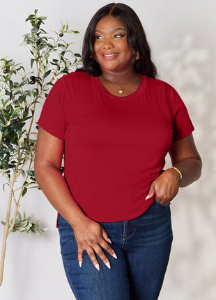 Basic Bae Full Size Round Neck Short Sleeve T-Shirt - MimiStylez