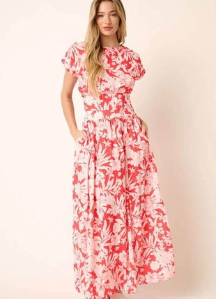 Mittoshop Tropical Print Top and Skirt Set - MimiStylez