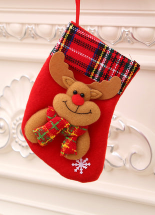Christmas Stockings - Decorations Santa Claus Stocking Christmas Bag