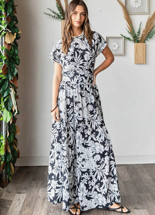 Mittoshop Tropical Print Top and Skirt Set - MimiStylez