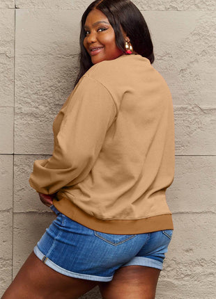 Simply Love Full Size Christmas Tree Graphic Sweatshirt - MimiStylez