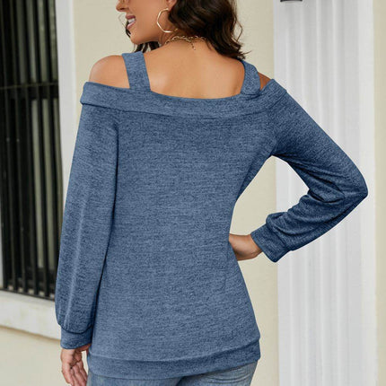Cutout Cold-Shoulder Top - MimiStylez