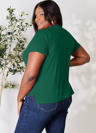 Basic Bae Full Size Round Neck Short Sleeve T-Shirt - MimiStylez