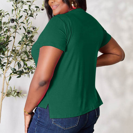 Basic Bae Full Size Round Neck Short Sleeve T-Shirt - MimiStylez