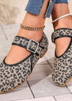 Gray Leopard Print / 36
