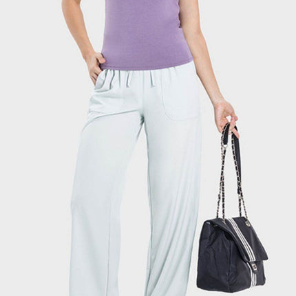 Drawstring Pocketed Active Pants - MimiStylez