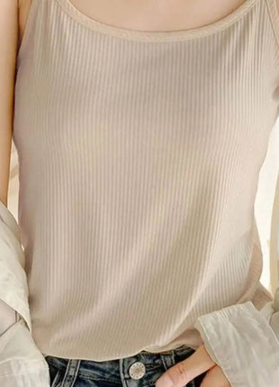 Plus Size Scoop Neck Cami Top - MimiStylez