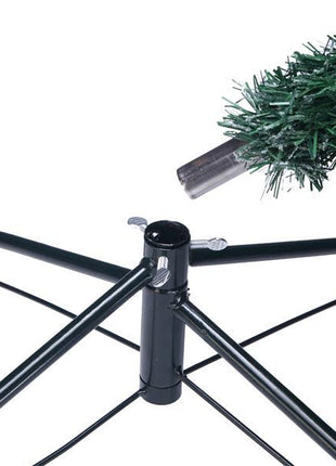 6FT Flocked Christmas Tree, 750 Branches, Automatic Tree