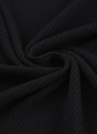 Round Neck Semi-Sheer Sleeve Blouse - MimiStylez