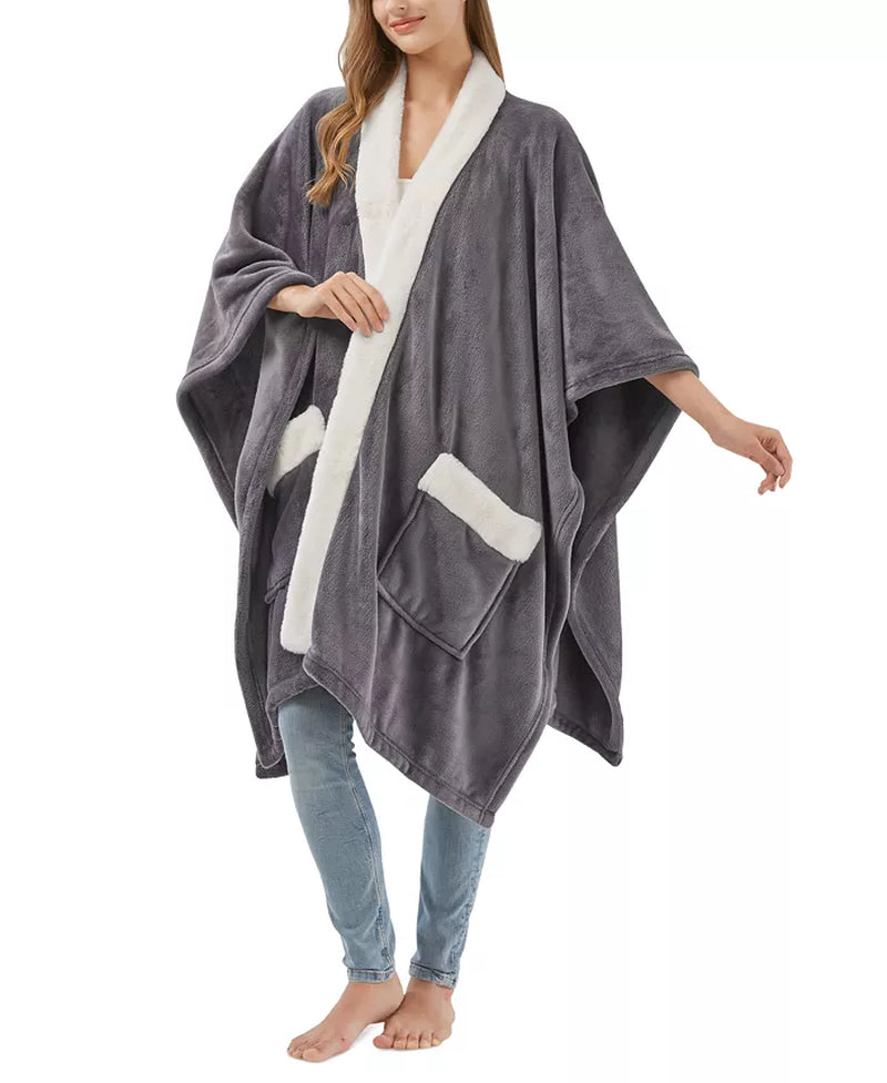 Cozy Plush Printed Wrap, 50" X 70", Exclusively at MacyâS (A $30 Value)