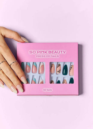 SO PINK BEAUTY Press On Nails 2 Packs - MimiStylez