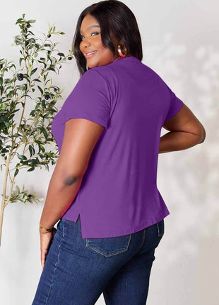 Basic Bae Full Size Round Neck Short Sleeve T-Shirt - MimiStylez