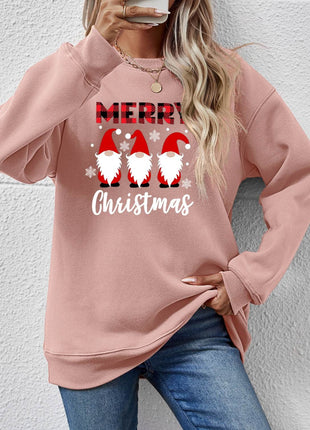 MERRY CHRISTMAS Long Sleeve Sweatshirt - MimiStylez
