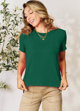 Basic Bae Full Size Round Neck Short Sleeve T-Shirt - MimiStylez