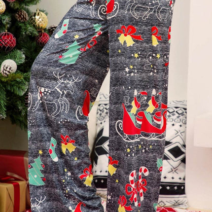 Christmas Straight Leg Pants - MimiStylez