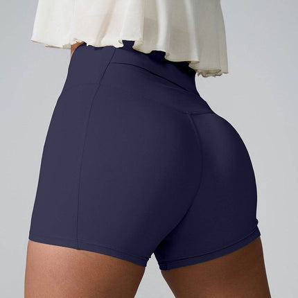 High Waist Active Shorts - MimiStylez