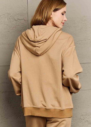 Simply Love Full Size Butterfly Graphic Hoodie - MimiStylez