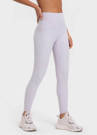 Highly Stretchy Wide Waistband Yoga Leggings - MimiStylez