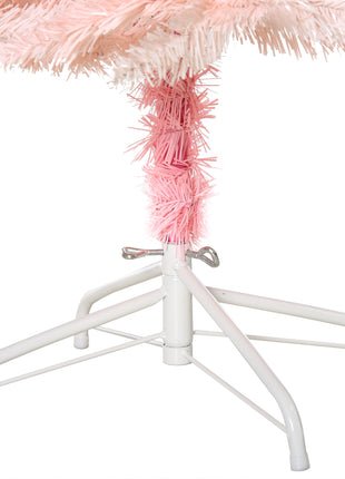 7FT Pencil Christmas Tree With Metal Stand Automatic Open