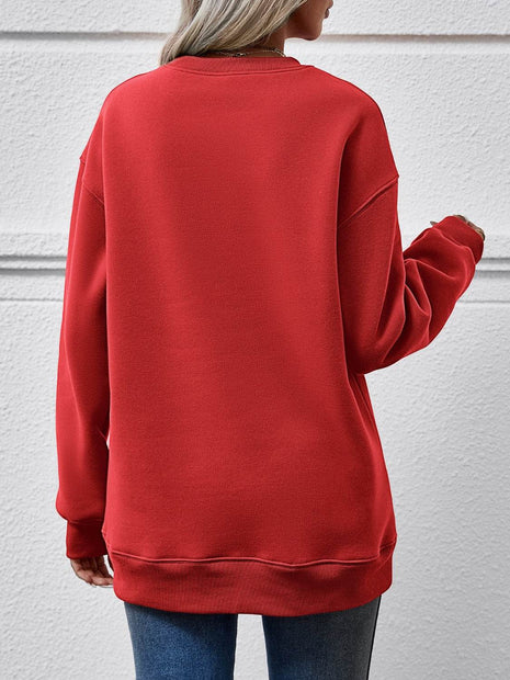 MERRY AND BRIGHT Long Sleeve Sweatshirt - MimiStylez