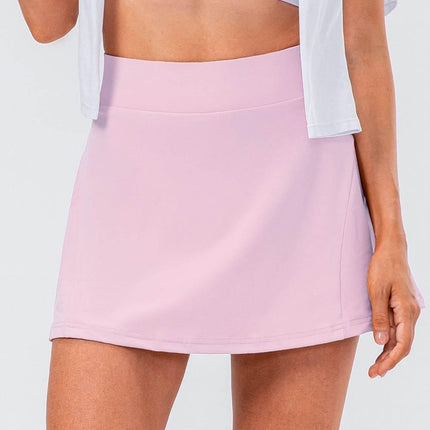 High Waist Pleated Active Skirt - MimiStylez
